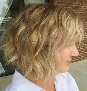 short hair with natural waves