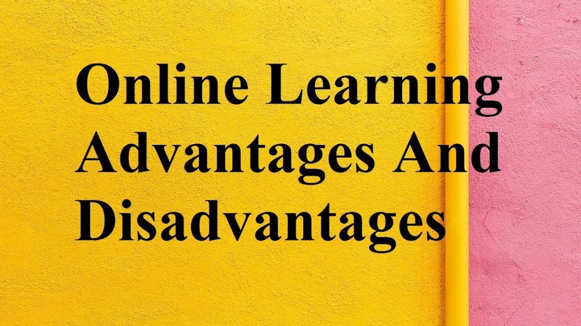 advantages and disadvantages of online education presentation