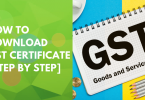 How To Download Gst Certificate