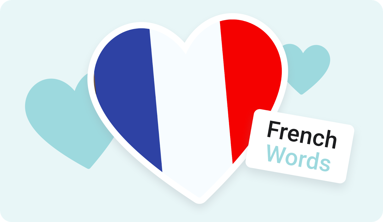 French Words. 100 Most common Words in French. France Word. Preply logo. Слово french