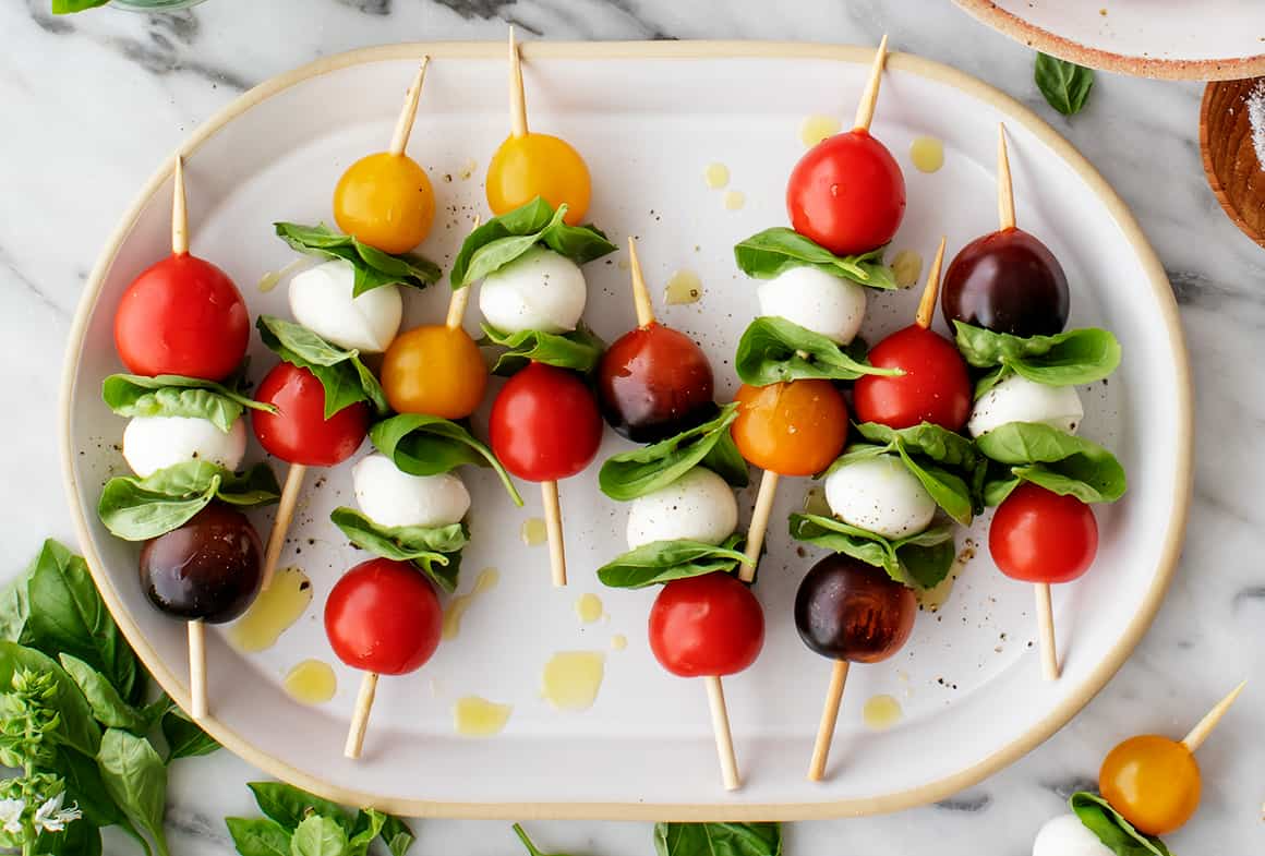 Bite Into Summer with Caprese Skewers
